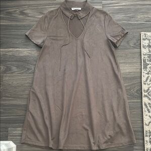 LoveRiche Taupe Dress